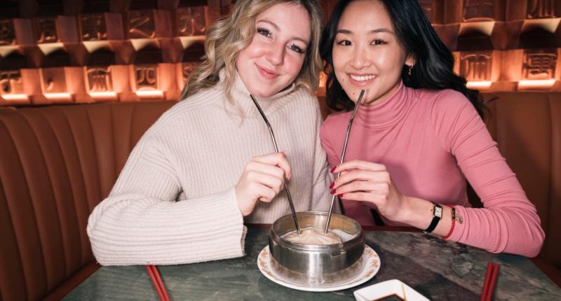 NYC restaurant offers giant soup dumplings as big as your head