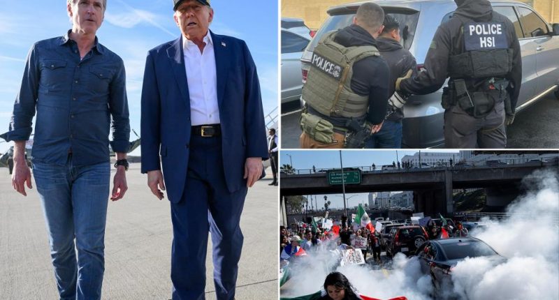 Newsom vows to veto bill that would block corrections from working with Trump ICE