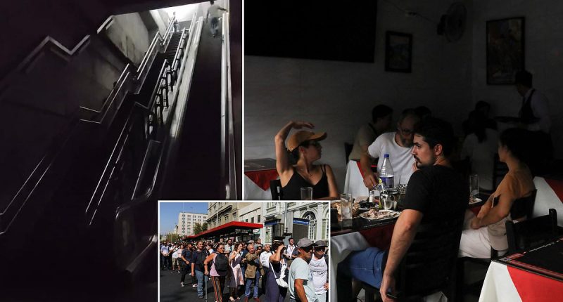 Nineteen MILLION people left without electricity in Chile