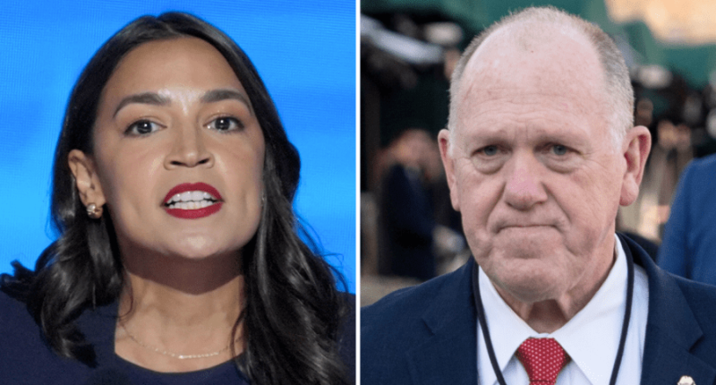 Ocasio-Cortez on Homan suggesting she's 'gonna be in trouble': 'Maybe he can learn to read'