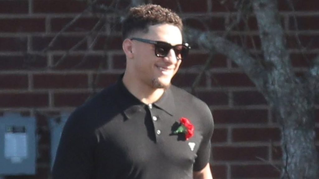Patrick Mahomes attends grandfather's funeral after death at 78