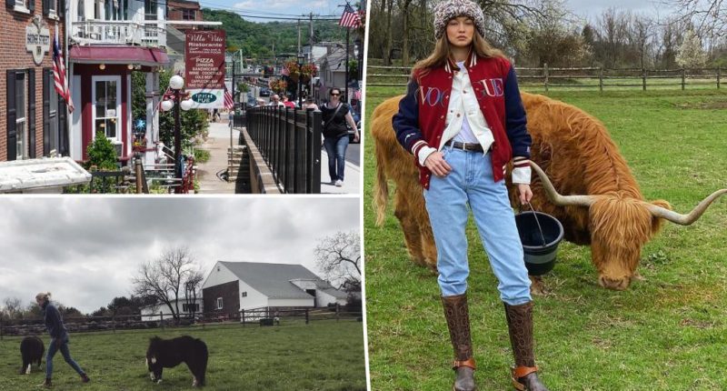 Pennsylvania town now home to celebs Gigi Hadid, Bradley Cooper