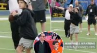 Peyton Manning's 13-year-old son Marshall wows at Pro Bowl