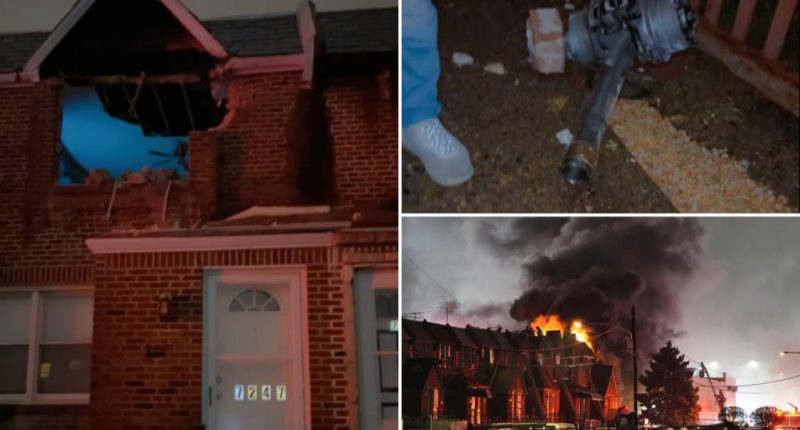 Philadelphia medical jet crash left huge hole in house, sounded like a bomb went off