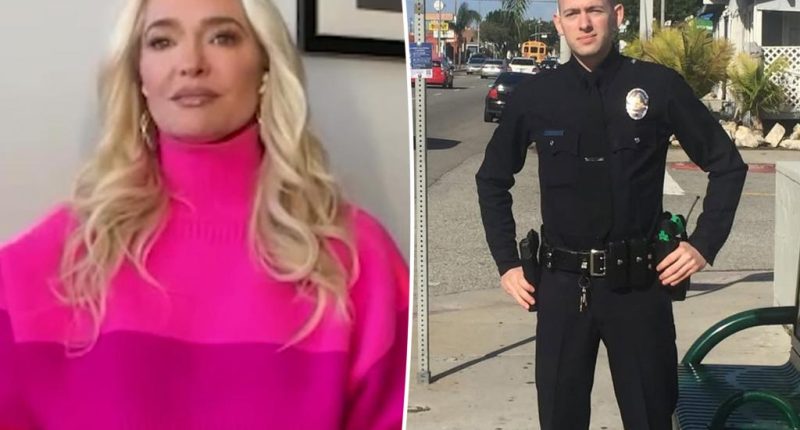'Proud' Erika Jayne's son was a first responder in the LA wildfires