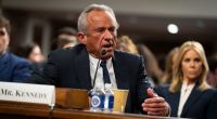 Robert F. Kennedy Jr. testifying at a Senate hearing.