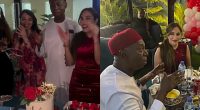 Regina Daniel Physically Missing as Co-Wife, Laila Charani Enjoys Quality Time with Husband, Ned Nwoko at Birthday Dinner