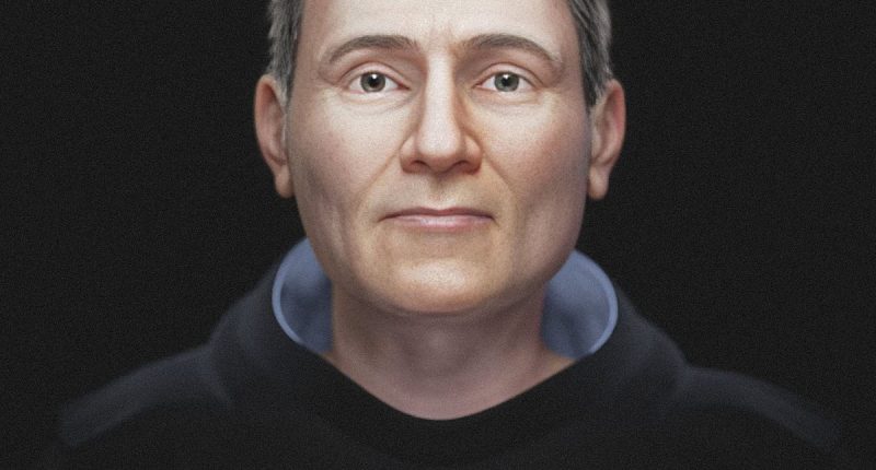 Revealed after 750 years: Face of saint who 'underpins Christianity'