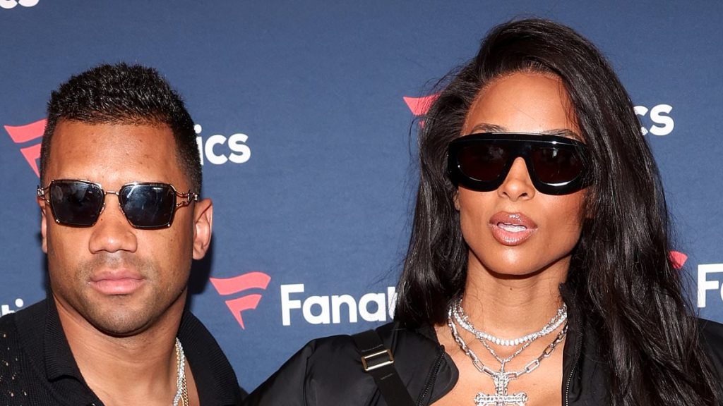 Russell Wilson and Ciara lead sports stars at Super Bowl party