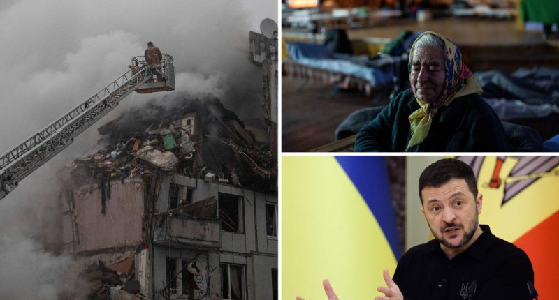 Russian attacks on Ukraine power grid cause brief blackouts as US officials consider cease-fire push