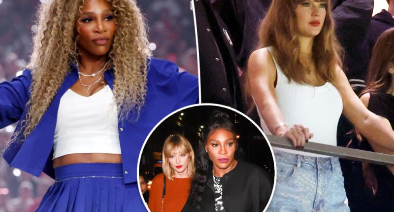 Serena Williams defends Taylor Swift after singer is booed at Super Bowl 2025