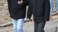 Prince Andrew and Jeffrey Epstein walking in Central Park.