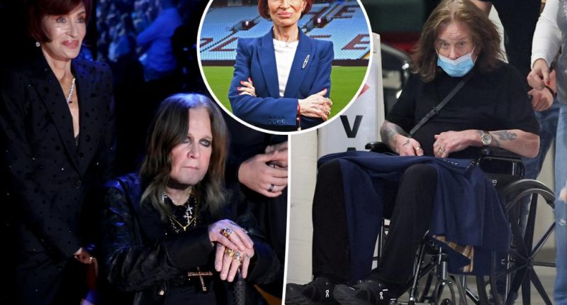 Sharon Osbourne says husband Ozzy can no longer walk as Parkinson’s worsens