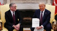 Starmer arrives at the White House for crunch Trump talks