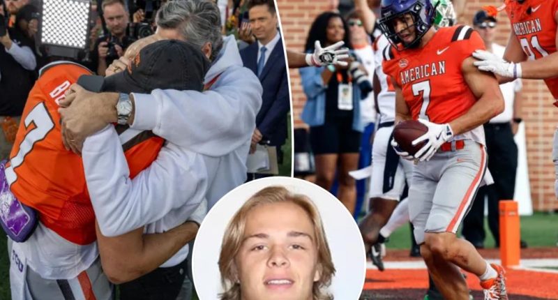 TCU star Jake Bech catches Senior Bowl-winning touchdown month after brother Tiger Bech killed in New Orleans terror attack
