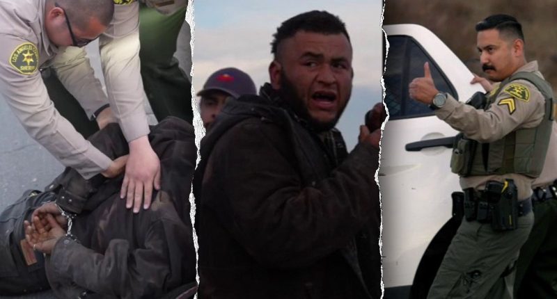 Tables turned on Los Angeles arson suspect in caught-on-cam takedown: 'Wrong neighborhood, buddy'