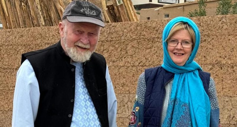 Peter and Barbie Reynolds, a couple kidnapped by the Taliban in Afghanistan.