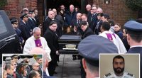 Tears flow at NYC funeral for doomed DC pilot Jonathan Campos