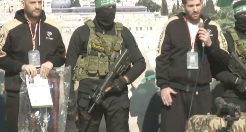 Three Israeli hostages — including American dad — released after near collapse of cease-fire deal
