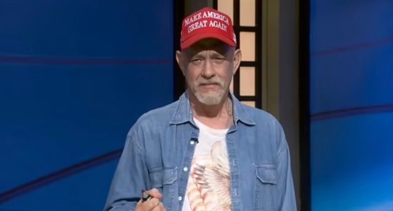 Tom Hanks hit with backlash over ‘disgusting’ MAGA dig on SNL as he mocks Trump fans & critics blast ‘no one’s laughing’