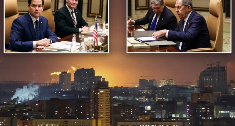 Top Russian and US officials meet for talks on Ukraine war without Kyiv