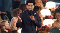 Trevor Noah anti-Trump jokes fall flat at Grammy's as artist roll eyes
