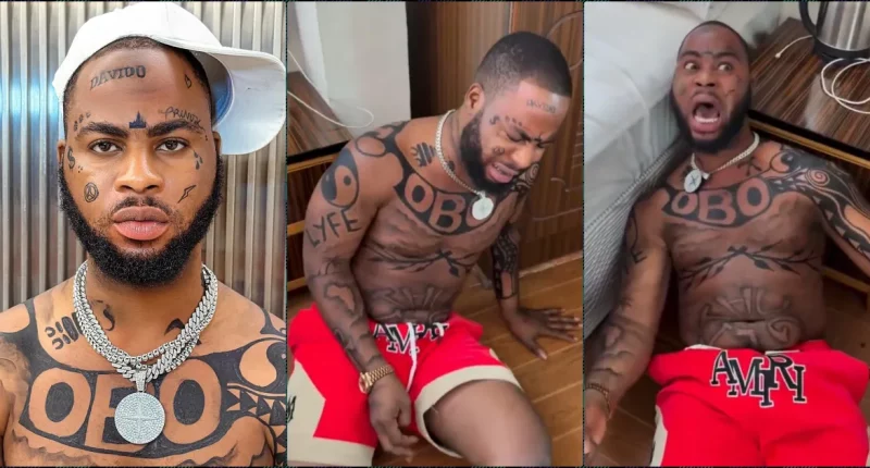 Trinity Guy in tears as Davido makes his dream come true
