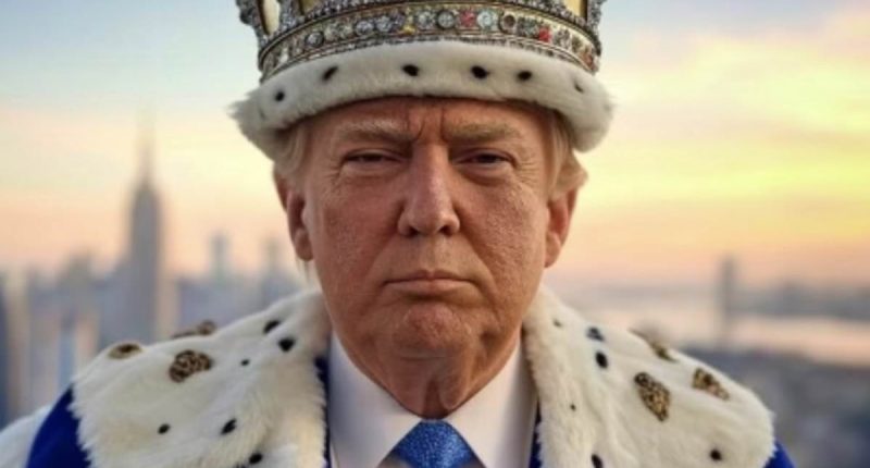 Trump calls himself KING after killing policy hated by millions