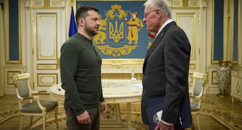 Trump envoy Keith Kellogg calls Zelensky a 'courageous leader'