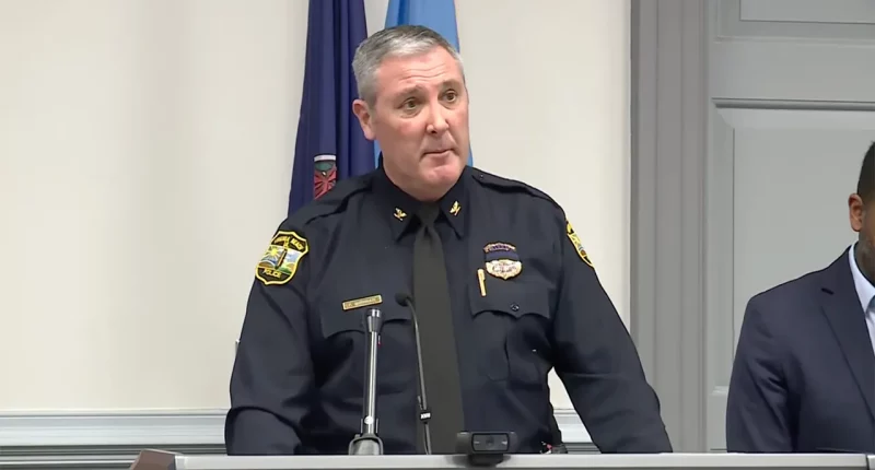 Two Virginia Beach police officers shot dead while 'defenseless' during late-night traffic stop