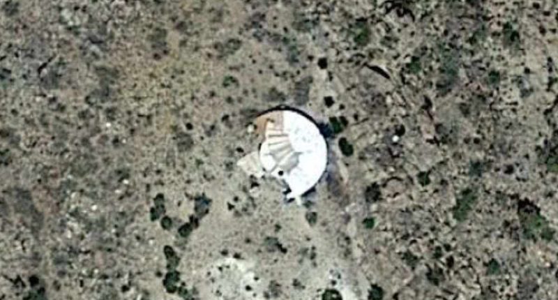 UFO-shaped disco spotted in New Mexico on Google Maps baffles users