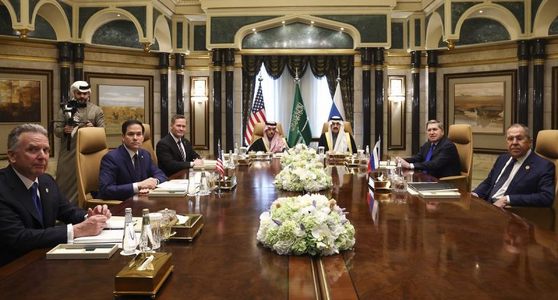 Ukraine peace talks get underway... with no sign of Kyiv