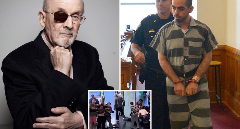 Upstate NY trial begins for radical accused of stabbing 'Satanic Verses' author Salman Rushdie