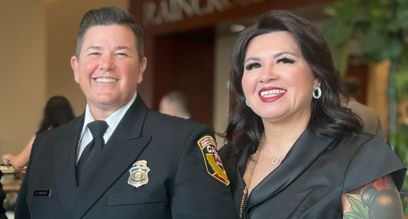 Urgent hunt for wife of California fire captain found stabbed to death