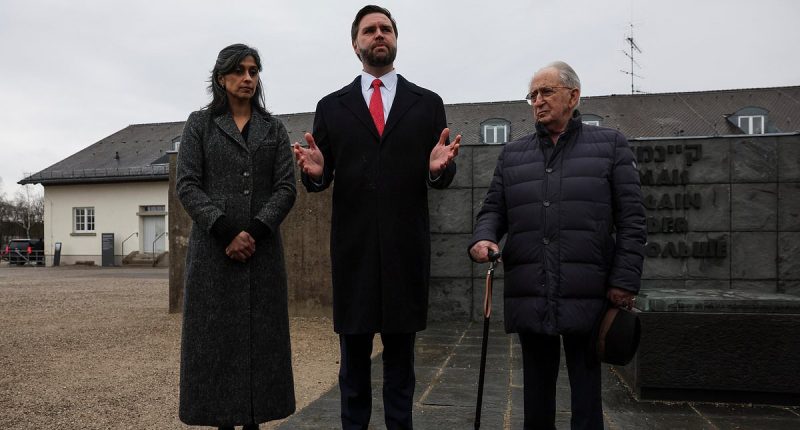 VP Vance visits the Dachau concentration camp
