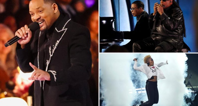 Will Smith leads Quincy Jones tribute at Grammys 2025