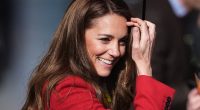William and Kate beam at joint engagement in Wales