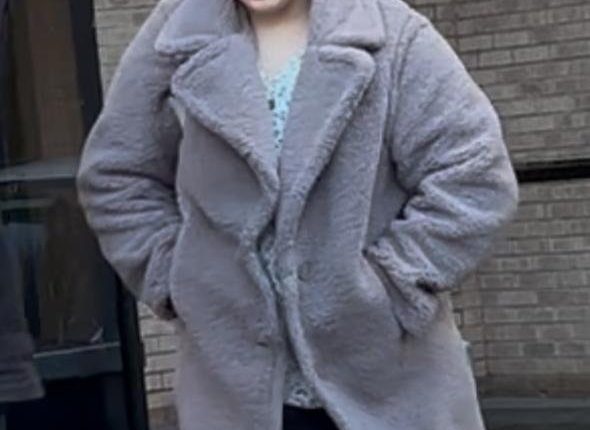 Libby Vernon leaving Workington Magistrates' Court.