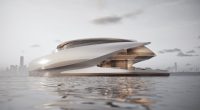 Illustration of the 330ft superyacht Lily.