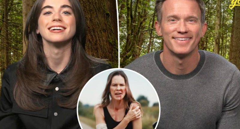 'Yellowjackets' stars on working with Hilary Swank in Season 3