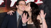 'Cobra Kai' romance! Tanner Buchanan and Mary Mouser confirm engagement with shocking red carpet reveal