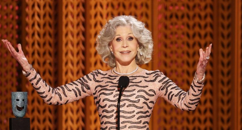 'Conclave' wins big at SAG Awards; Jane Fonda’s speech offers a moment of political resistance