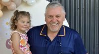 Ray Hadley and his granddaughter Lola