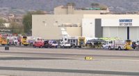 1 dead in Arizona after jet hits plane parked near Scottsdale airport