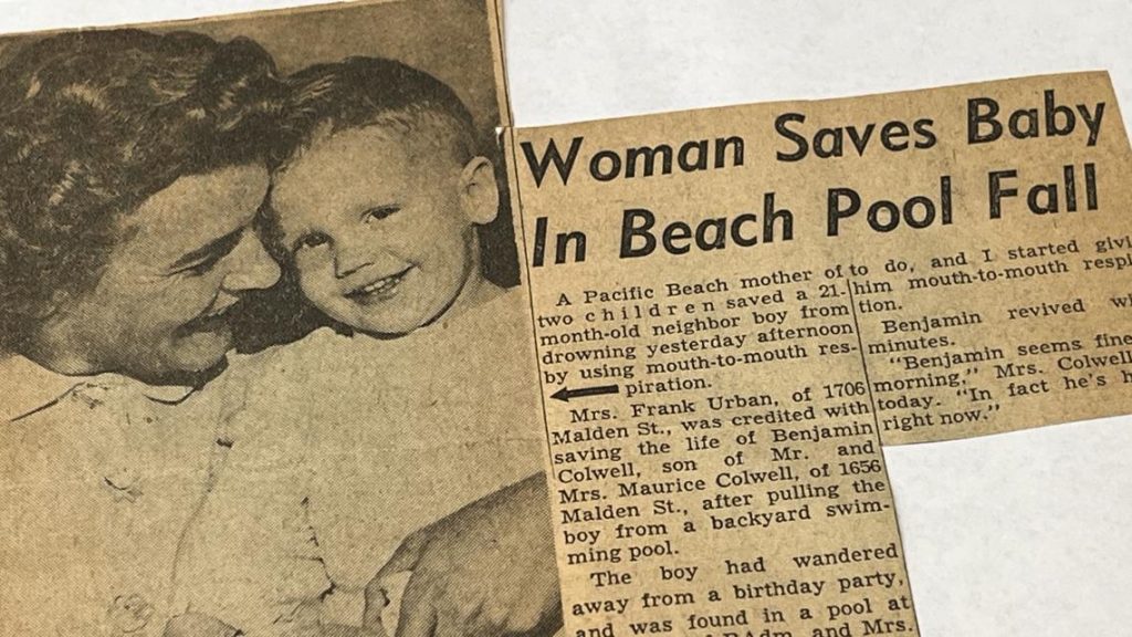 1961 San Diego pool rescue reunion after 64 years touches hearts