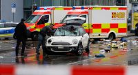 20 injured as car driven into pedestrians in Munich ahead of conference attended by Vance, Rubio