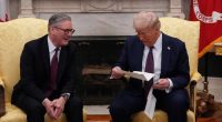 UK Prime Minister Keir Starmer and U.S. President Donald Trump