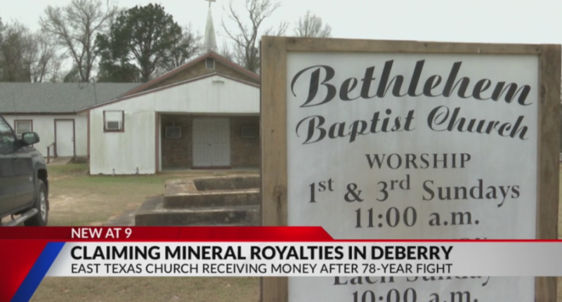 After 78 years an Texas church wins mineral royalties battle 