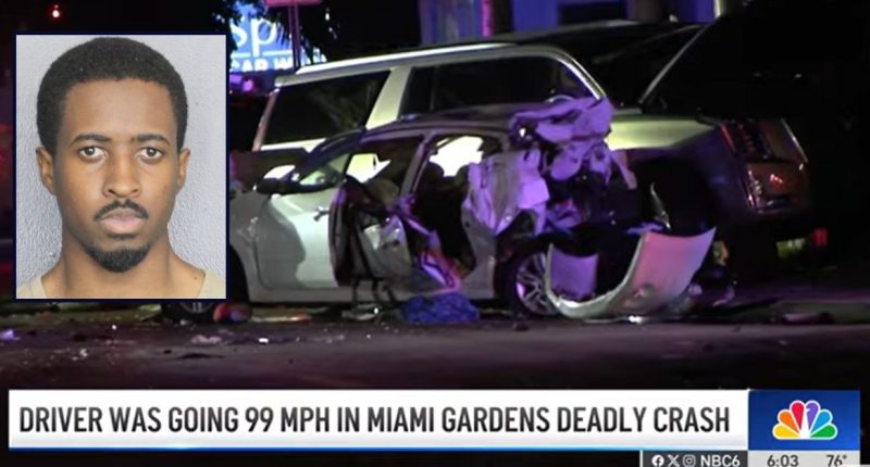 Alleged drunk driver going 99 mph kills 3 kids, grandma