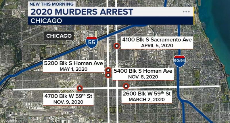 Antonio Reyes, Chicago shootings suspect, charged in 5 murders in Gage Park, Brighton Park and West Lawn in 2020, police say